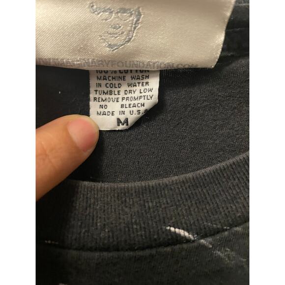 Vintage Y2K Albert Einstein Cosmic Imaginary Foundation Shirt Adult Medium - Picture 2 of 3